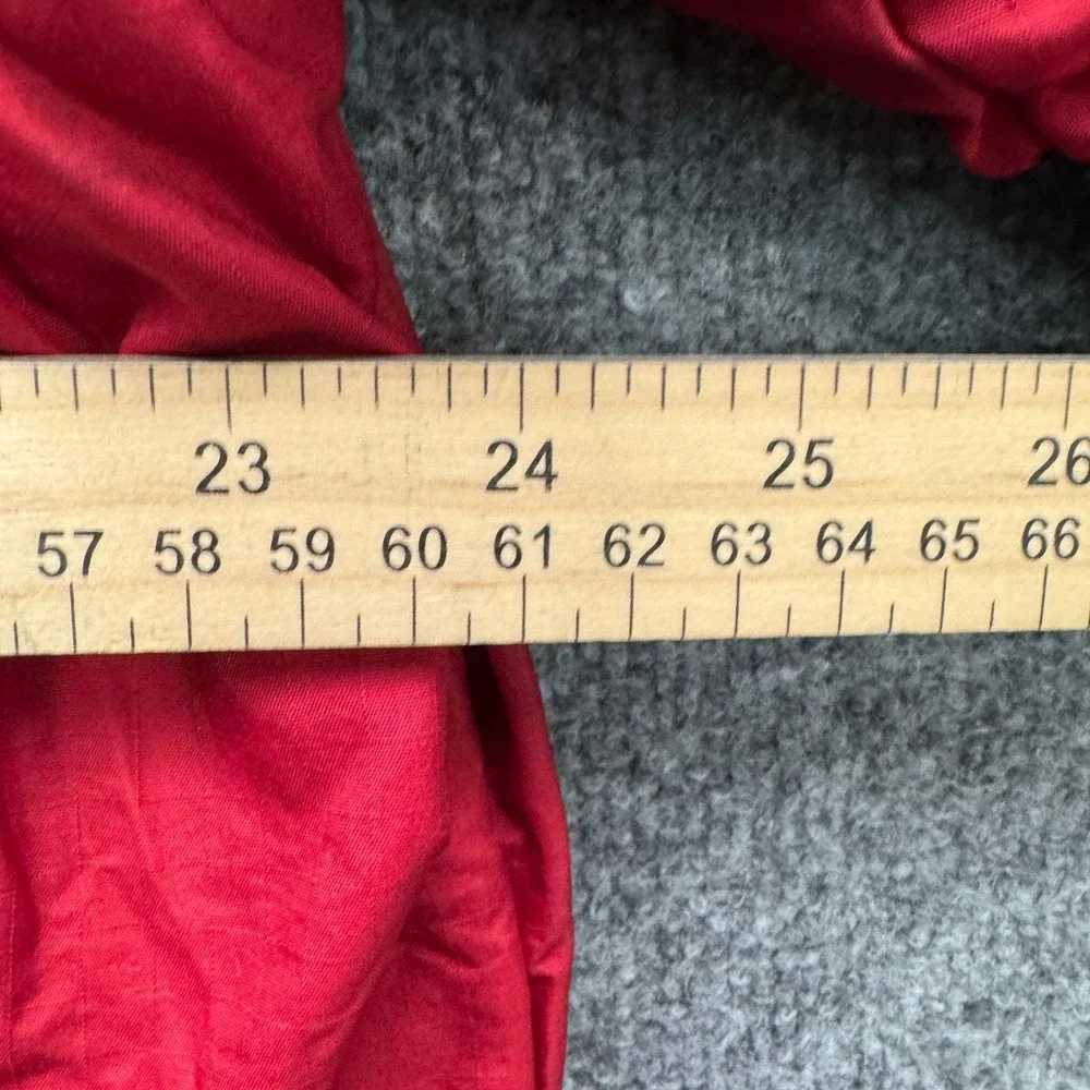 Polo Jeans Co Ralph Lauren Jacket Mens‎ L Red Heavyweight Fleece Lined Outdoor